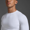Core Compression Long Sleeve - Hombre White/no Logo