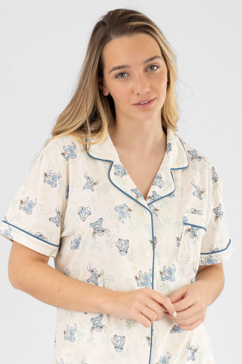 Style stitch americano Marfil