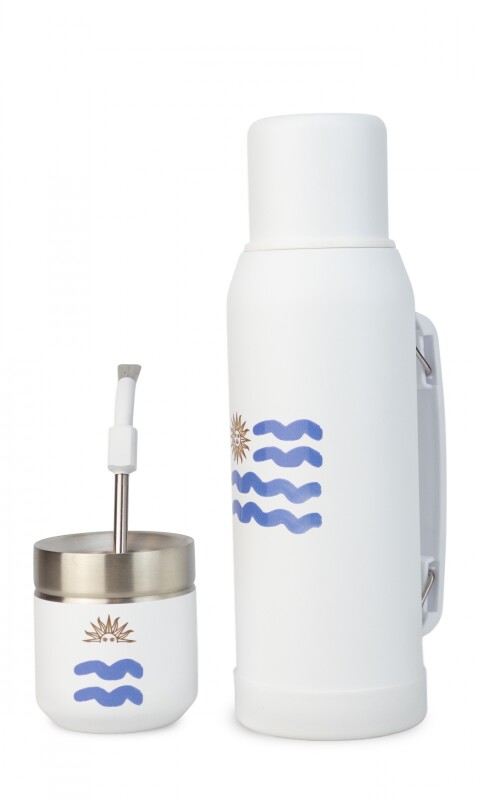 KIT MATERO ATOMIC URUGUAY BLANCO