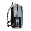 Mochila Liceal Urbana 3 Cierres GRIS
