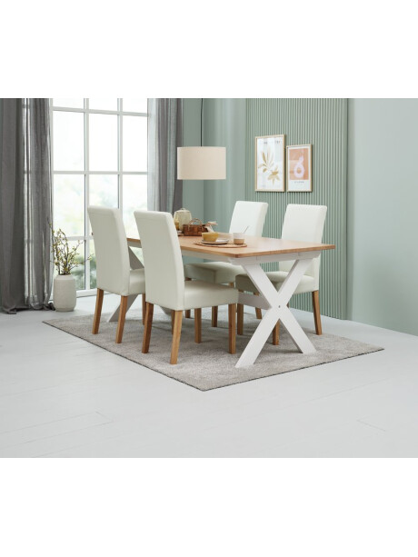 Silla de comedor TUREBY beige Silla de comedor TUREBY beige