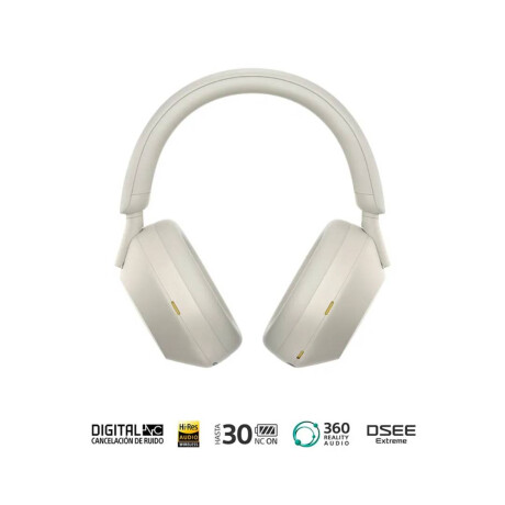 Auriculares Sony inalámbricos noise cancelling WH-1000XM5 Gris