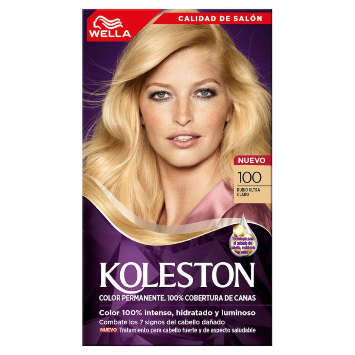 Tinta Wella Koleston Nº100 Rubio Ultra Claro 