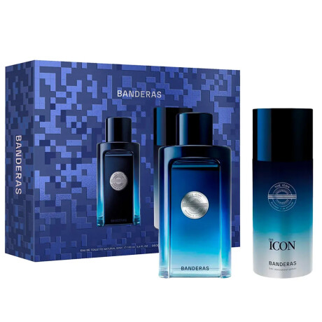 Set Perfume Antonio Banderas The Icon EDT 100ml + Desodorante Original Set Perfume Antonio Banderas The Icon EDT 100ml + Desodorante Original