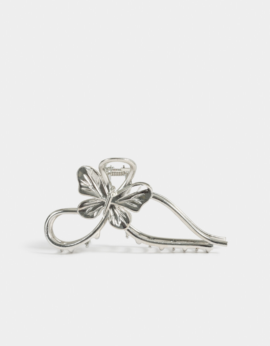 Broche Con Moño & Mariposa 