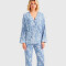Set Pijama Garnia Azul