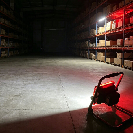 LUZ DE TRABAJO LED INALAMBRICA 50W CUERPO ALUM HARDEN ++ N/a