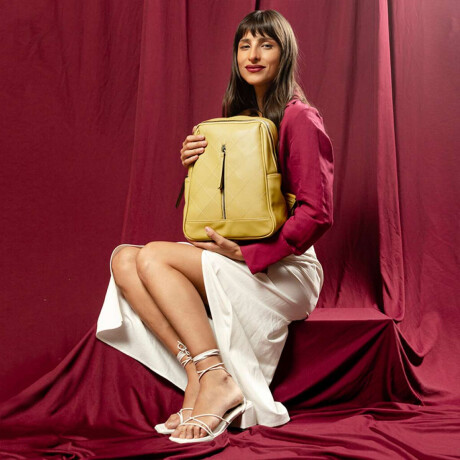 Mochila Theran Mostaza