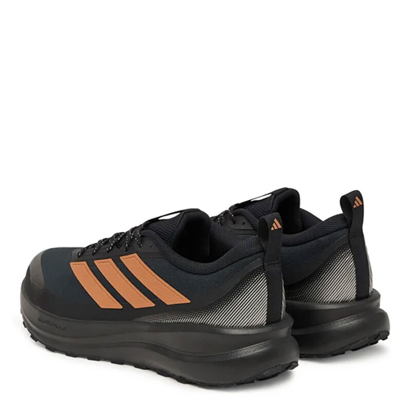 Championes de Hombre Adidas Run Falcon 6 Negro - Dorado