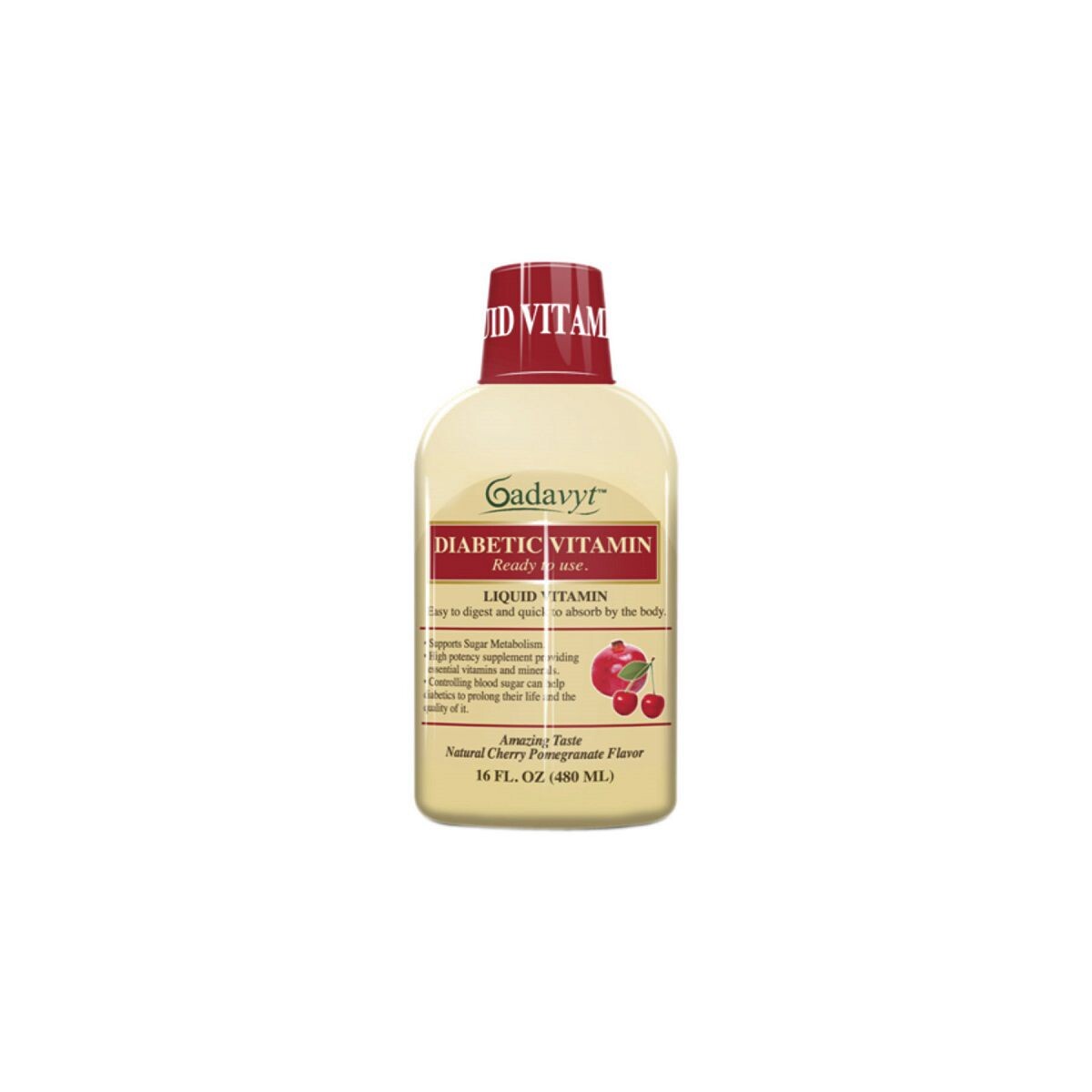 GADAVYT DIABETICO FR. X 473 ML. 