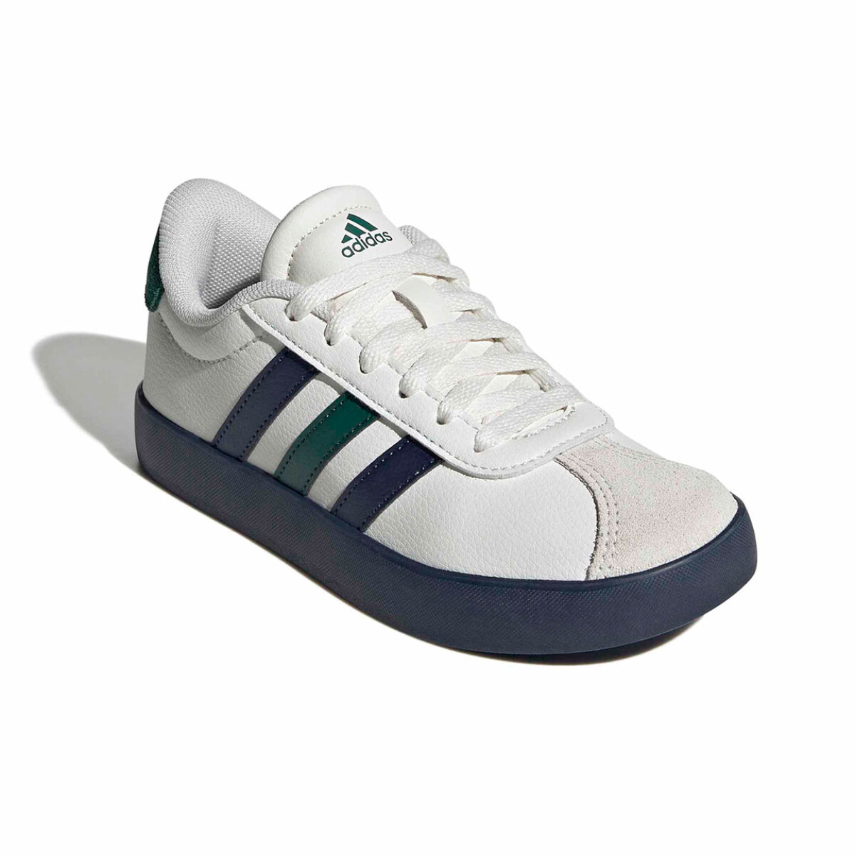 Adidas Vl Court 3.0 K - Blanco-marino 
