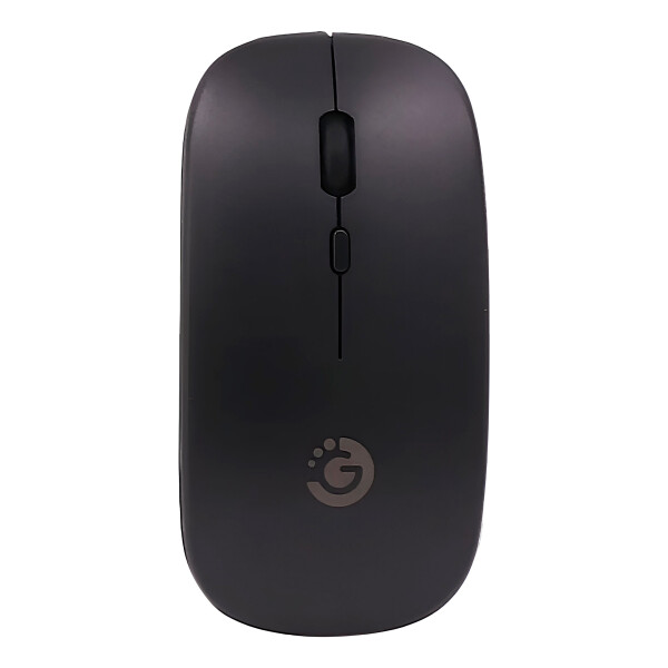 Mouse Inalámbrico Goldtech Slim RGB Recargable 2.4 GHz Color Negro