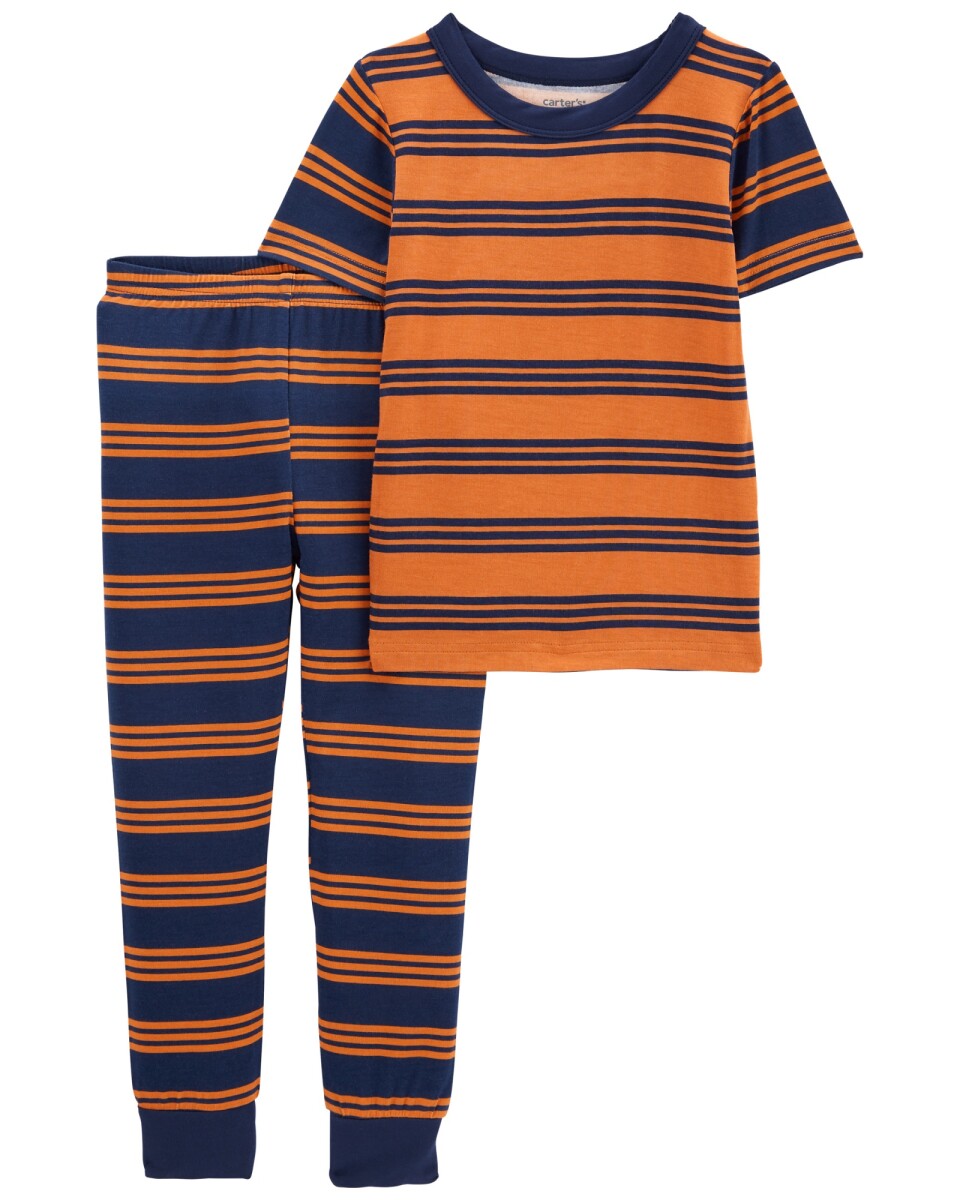 Pijama dos piezas diseño a rayas línea purelysoft 
