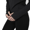 Remera Castore Core Metatek 1/4 Zip Negro