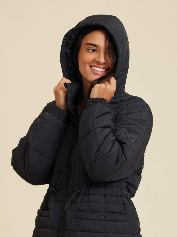 CAMPERA KEAS RUSTY Negro