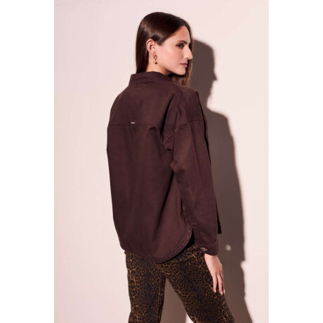 Sobrecamisa Marrón