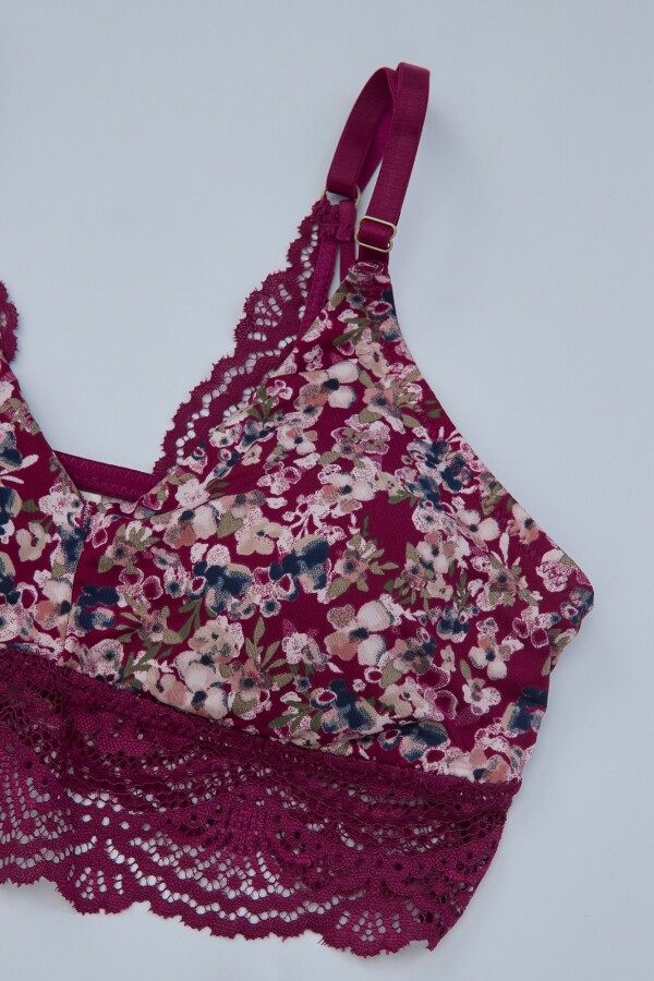 Pack 2 Bralettes BORDEAUX/MULTI