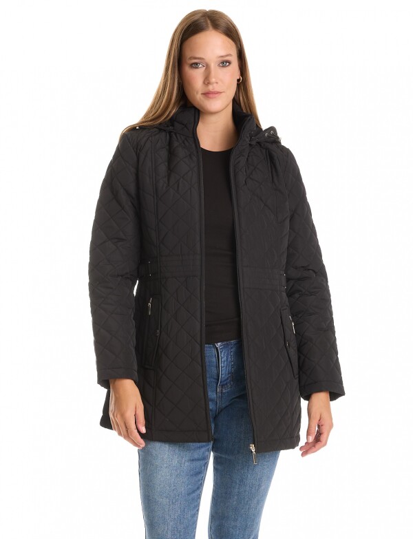 Campera Capitoneada NEGRO