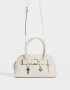 Bowling Cartera Mini Bowling - Blanco Crudo
