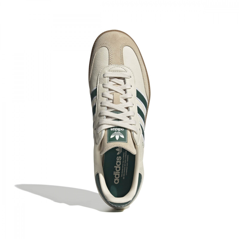Championes Adidas SAMBA OG Hombre KK2277 Blanco Crema-verde