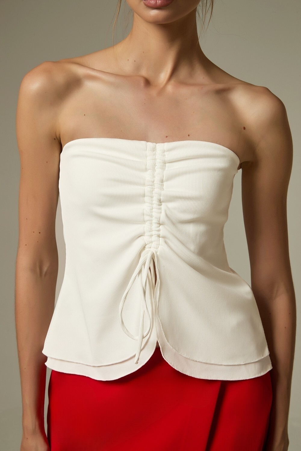 Tops Kulas Marfil / Off White