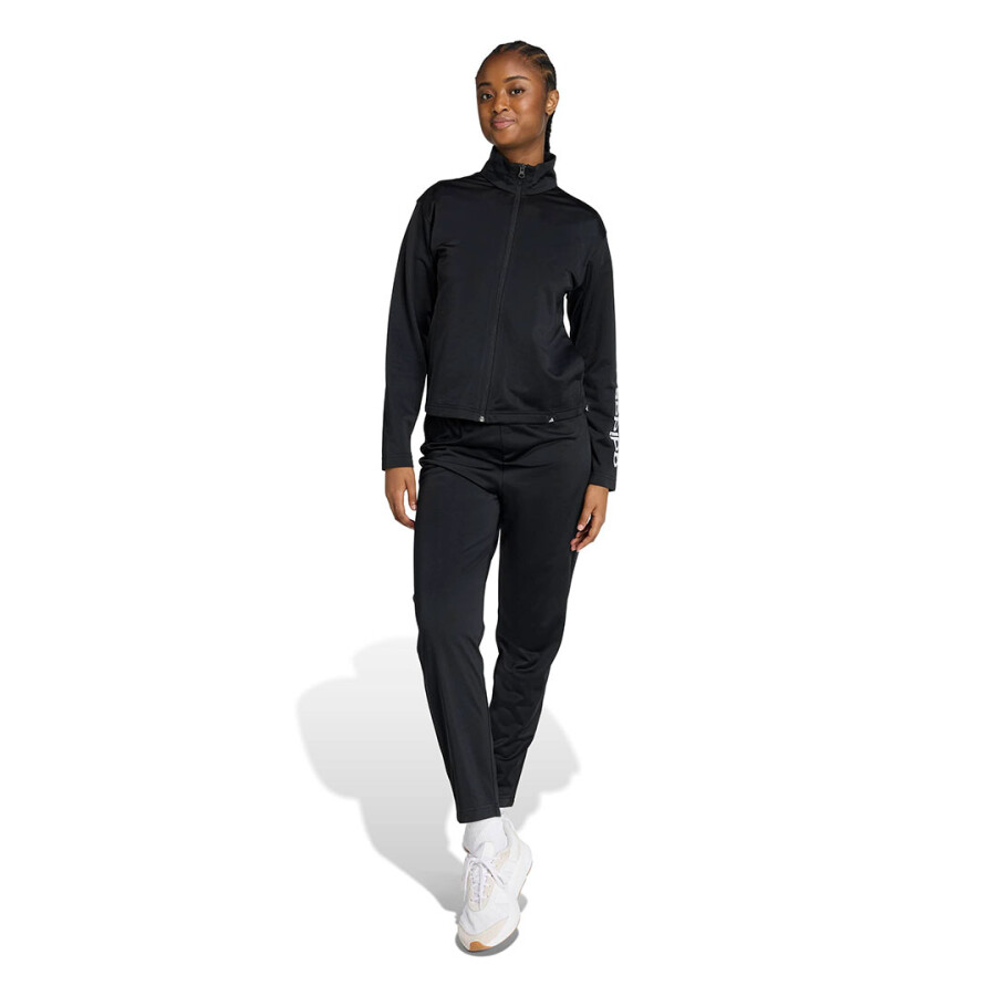Equipo de Mujer Adidas Essentials Big Tracksuit Negro