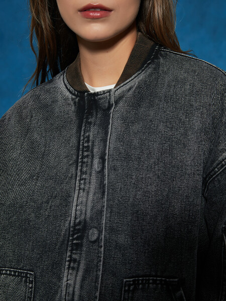 CAMPERA NOUR GRIS OSCURO