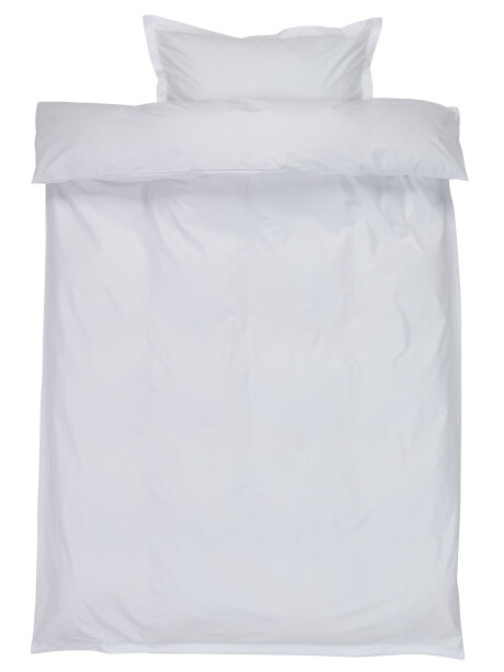 Juego funda nórdica HILDE 155x220 blanco Juego funda nórdica HILDE 155x220 blanco