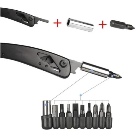 PINZA MULTIFUNCION CON PUNTA INTERCAMBIABLE. PINZA MULTIFUNCION CON PUNTA INTERCAMBIABLE.