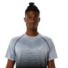 Polo Running Seamless Hombre Performance Black/carrier Grey