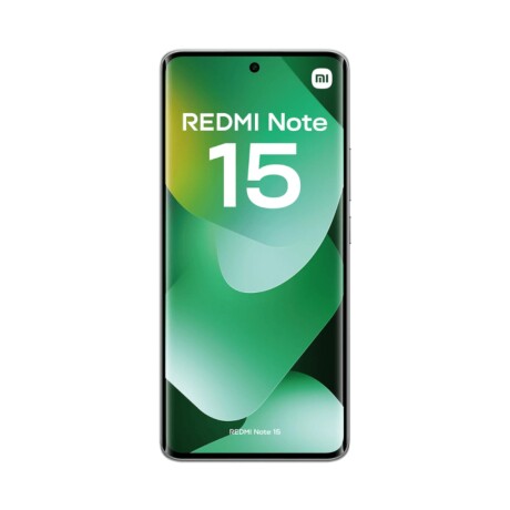 CEL XIAOMI REDMI NOTE 15 8GB 256GB XIAOMI Redmi Note 15 6,77' FHD+ 4G 256GB 8GB RAM Cámara 108Mpx - Green