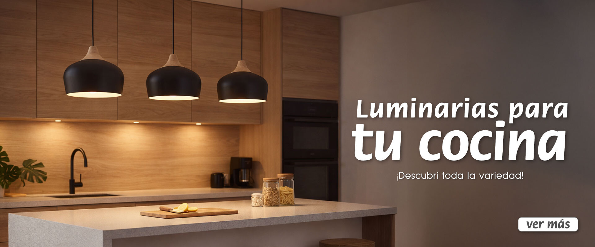 Luminarias para tu cocina
