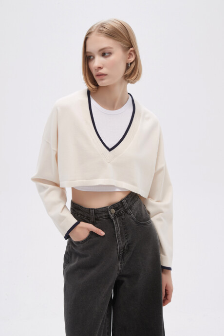 Sweater Liny Crudo / Natural