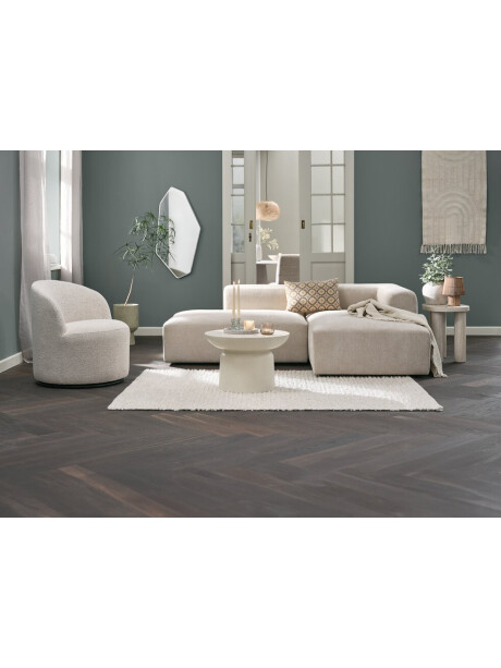 Sillón lounge ANDRUP giratorio beige Sillón lounge ANDRUP giratorio beige