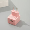 Cargador De Pared Usb 5v2a-jzb210-050200eu - Rosa Unica