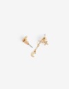 Aros Pasantes Cubic zirconia Aros Pasantes Cubic Zirconia - Dorado