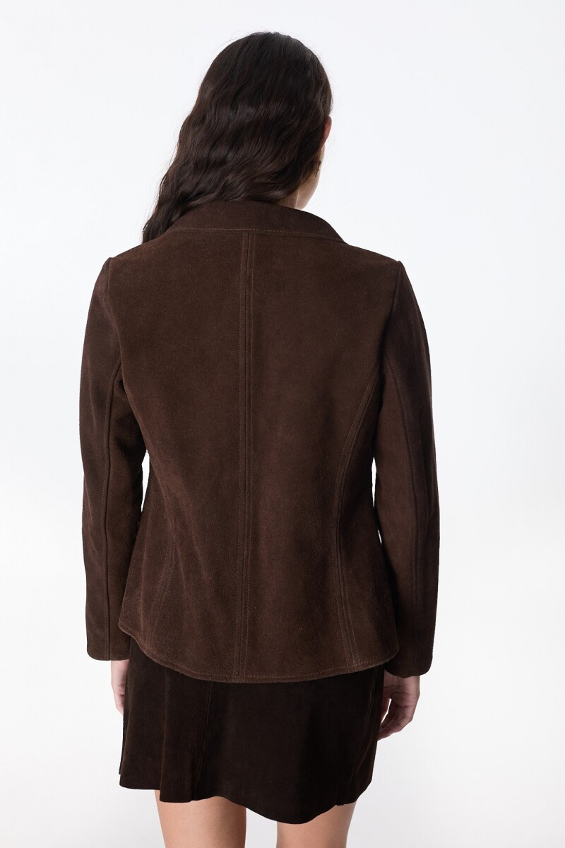 Chaqueta Leather Country Chocolate