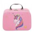 Valija Set Maquillaje Unicornio Lavable Infantil Niños 28 Pz Variante Color Rosa