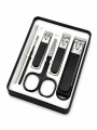 SET MANICURA X 5 PCS NEGRO