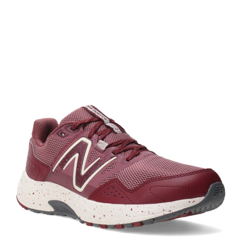Championes de Mujer New Balance Trail Running T410 Bordó