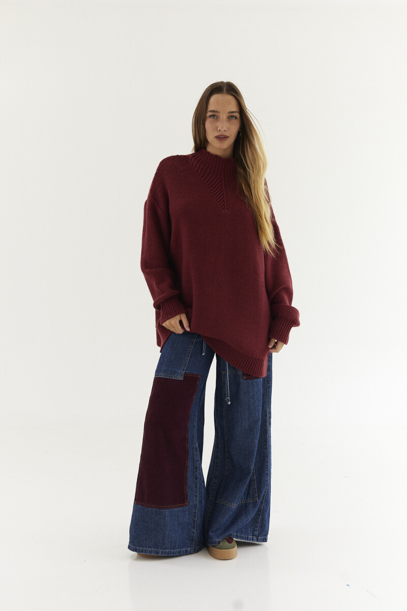 Sweater Powl Bordo