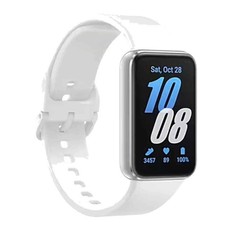 Pulsera Inteligente Samsung Galaxy Fit3 con Pantalla AMOLED de 1,6" Silver