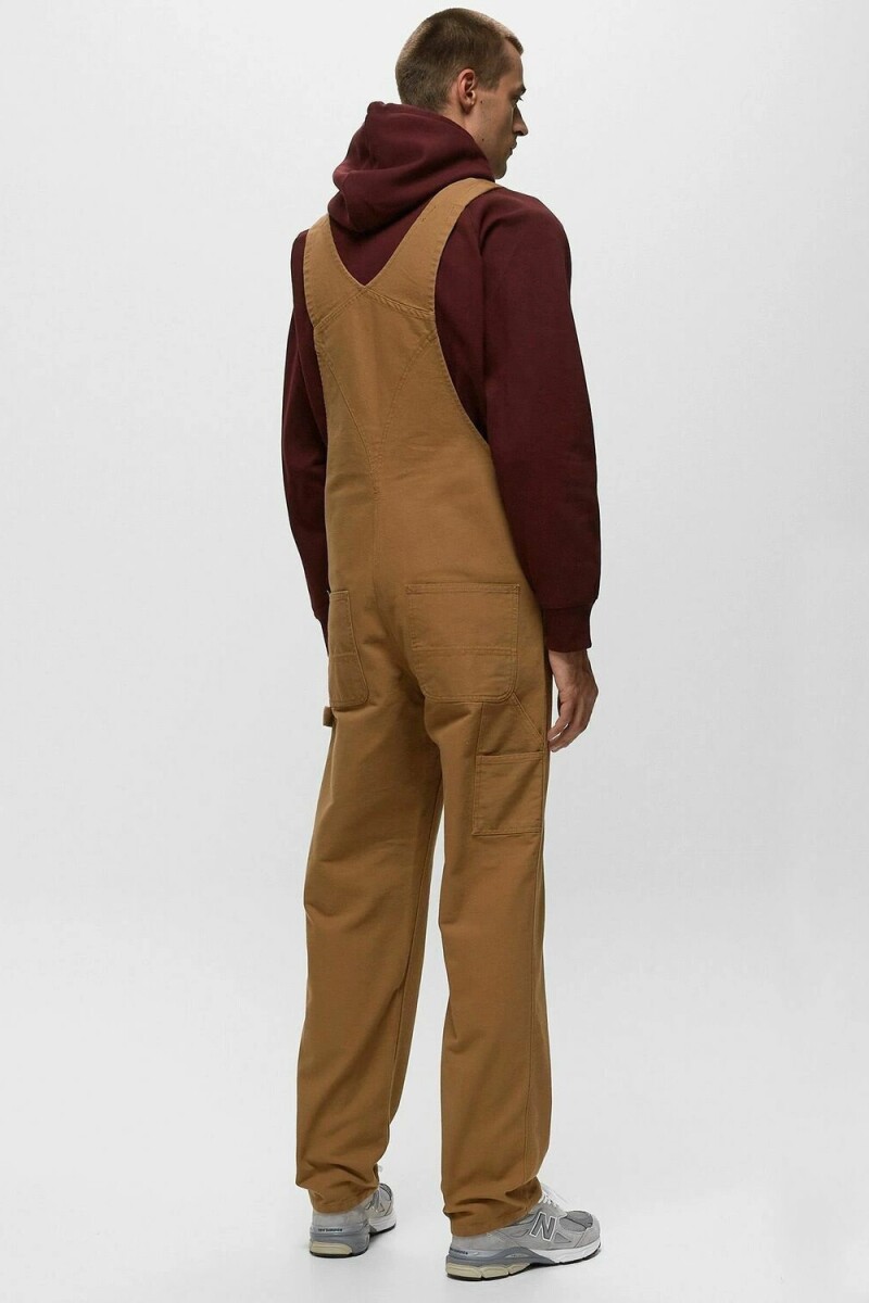 BIB OVERALL Marron