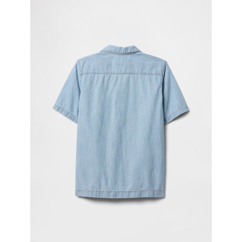 V-SS DENIM SHIRT MEDIUM WASH