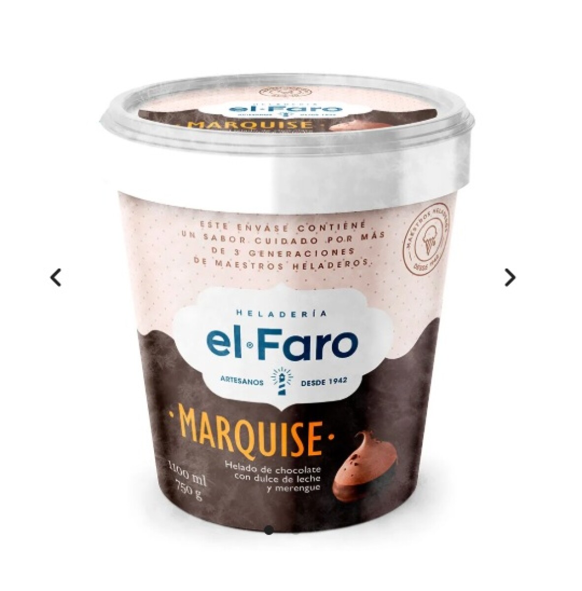 HELADO FARO MARQUISE DDL MERENGUE MARACUYA 1.1LT +SOLO PDE O WEB+ 