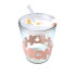 Vaso de vidrio HOHO con sorbito Vaso De Vidrio Hoho Con Sorbito
