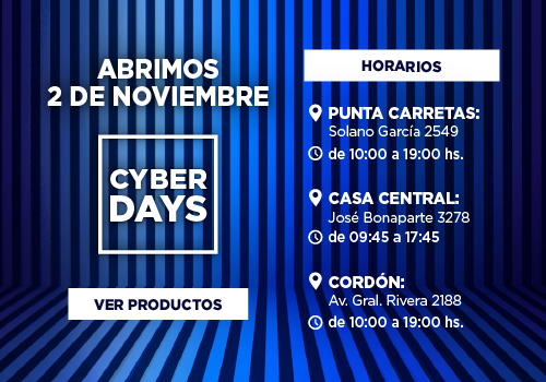 Horarios Especiales CYBER
