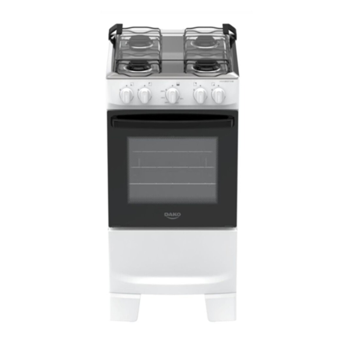 Cocina a Gas Dako Amazonas 4 Hornallas - Blanco 