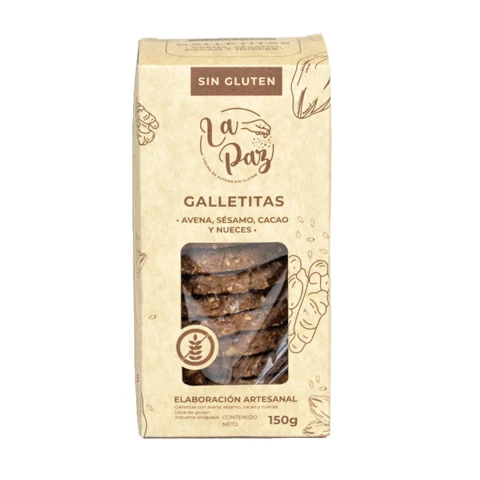 Galletas de chocolate s/gluten La Paz Galletas La Paz Chocolate S/g