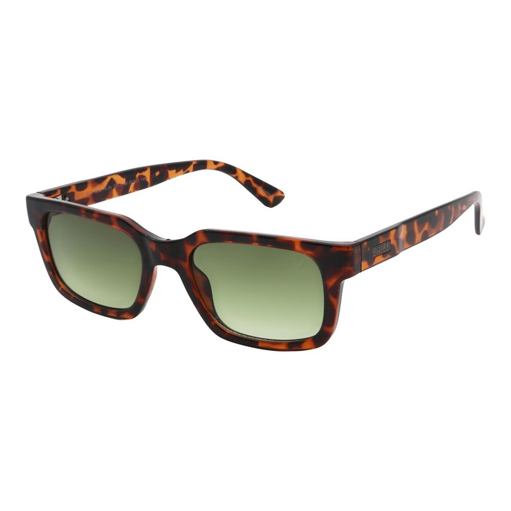 Lentes De Sol Trend Vermelha Cuadrado De Policarbonato Degradado Verde/Marrón